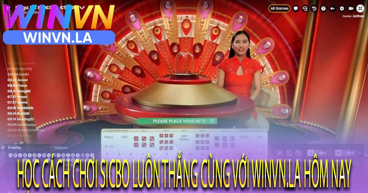 Sơ lược về cách chơi Sicbo trên các sòng Casino